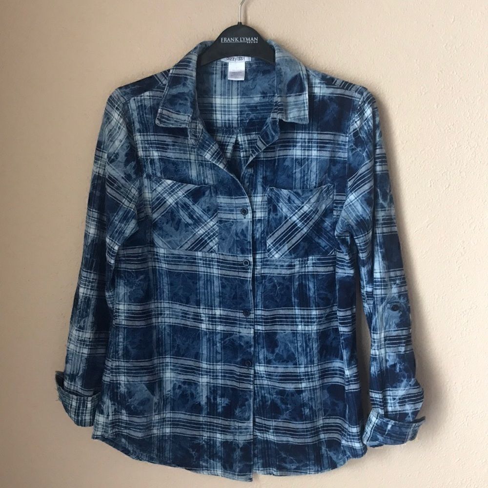 ❤️Dizzylizzy Long Sleeve Button Up